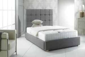 Cube Upholstered Bed Frame