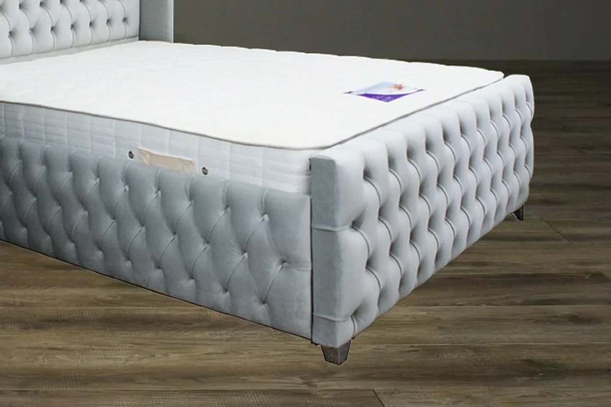 Windsor Winged Upholstered Bed Frame
