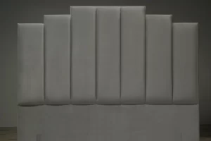 Hoiden Art Deco Upholstered Floor Standing Headboard