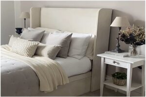 Regency Winged Floor Standing Headboard